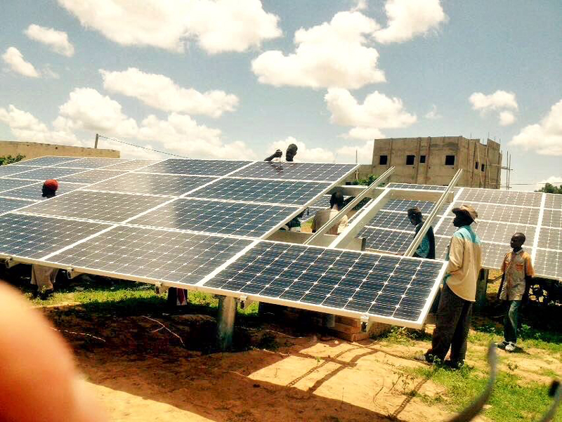 120Kva Solar Power System in Mali