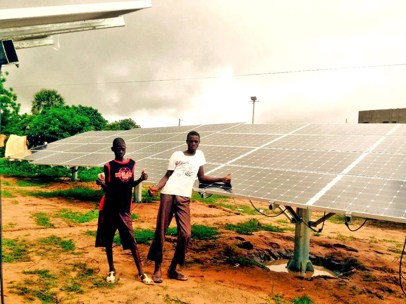 120Kva Solar Power System in Mali