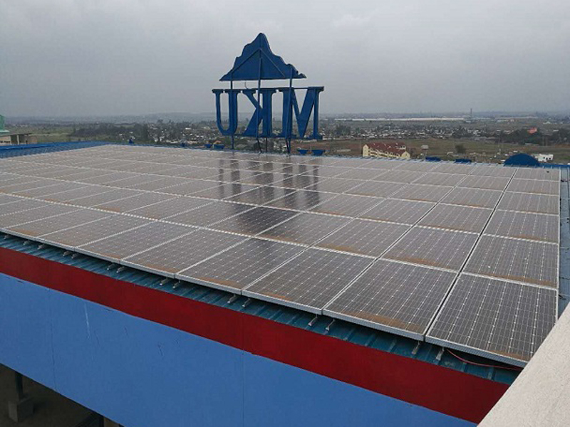 60KVA Solar System In Mount Kenya University